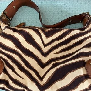 MK tiger print Handbag